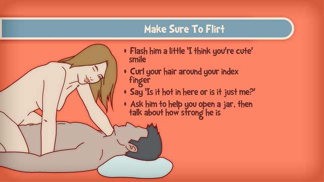 Image for article titled Make Sure To Flirt