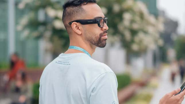 Image for article titled Facebook&#39;s AR Ray-Bans Are a Stylish but Horrible Idea