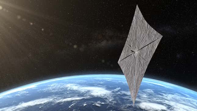 Artist’s conception of LightSail 2.