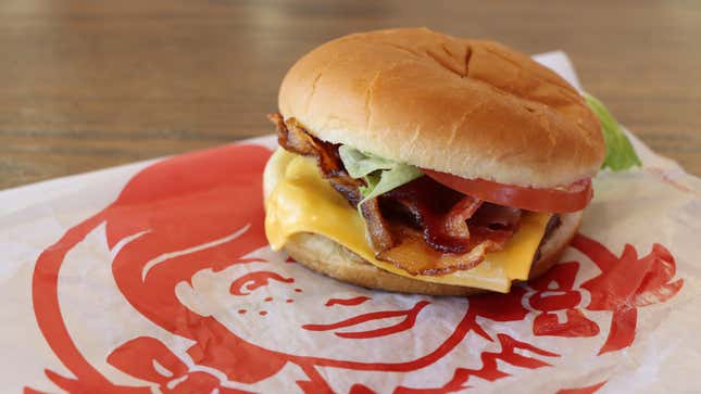 Image for article titled How to Score Free Junior Bacon Cheeseburgers at Wendy&#39;s For Most of February