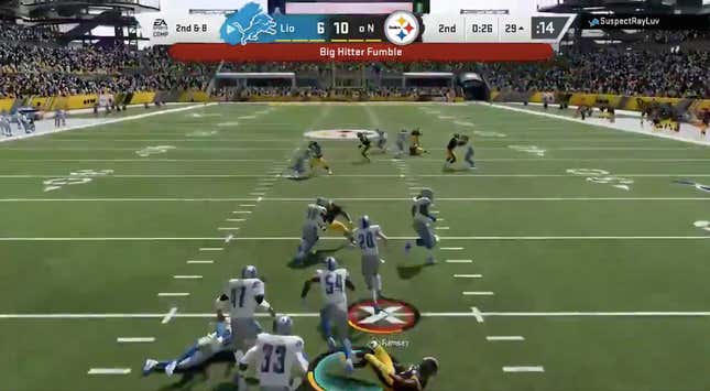 Looks Like They Still Haven't Gotten All The Bugs Out Of <i>Madden</i>