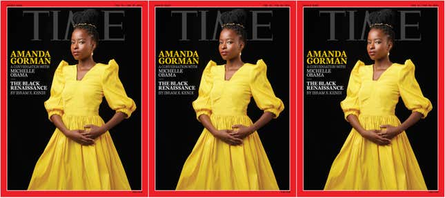 Image for article titled Black Renaissance: Ibram X. Kendi Partners With Time to Claim a New Era for Black Creativity, With Amanda Gorman as Cover Star