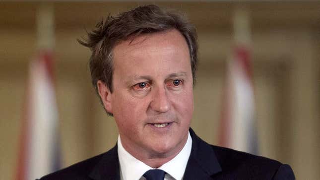 Image for article titled David Cameron To Scottish People: ‘I’ll Kill Myself If You Leave’