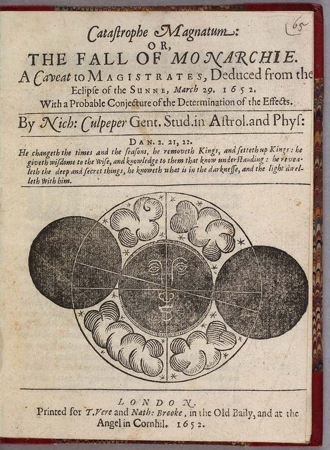 Image Courtesy of Jay Pasachoff, via The Huntington Library Catalogue; On Display at ArtCenter