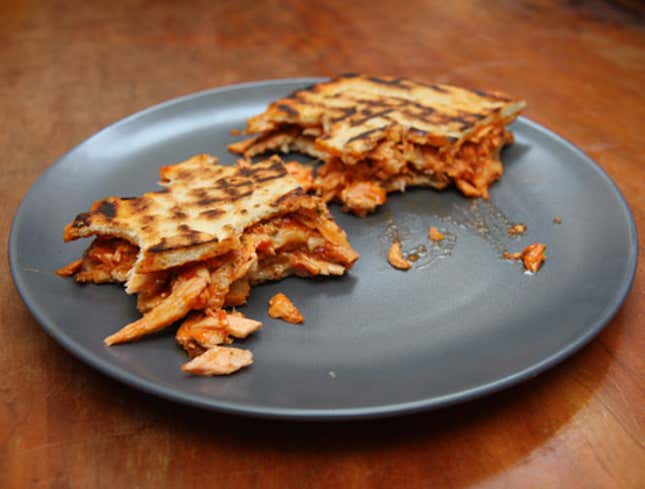 Image for article titled Barbecue Chicken Panini Succumbs To Howard-Related Causes