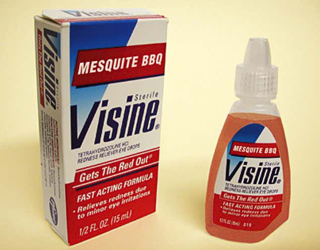 Image for article titled Mesquite BBQ Visine Selling Poorly Outside Texas