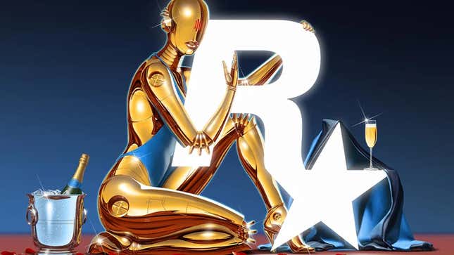 Imagen para el artículo titulado No, esta imagen de un robot en la página de Rockstar no es un anuncio de GTA 6