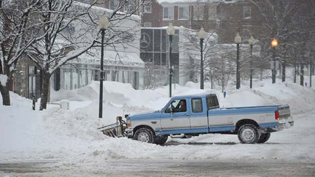 Image for article titled Local Snowplow Guy Ruins Winter Olympics