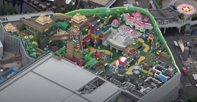 Image for article titled Japan's Super Nintendo World Looks Amazing, Sure, But Also Kind Of Small