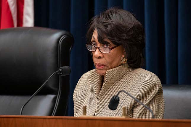 Image for article titled Auntie Maxine Is Not Here for the President or His Coronavirus Congratulations
