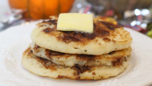 Image for article titled Put Halloween Candy in Pancakes