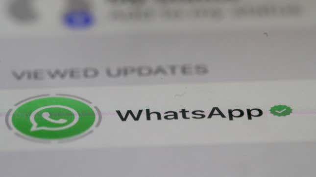 Image for article titled WhatsApp Vulnerability Could Have Allowed Attackers to Hijack Phones Using Malicious GIFs