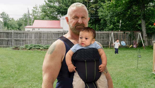 Image for article titled Tough-Guy ICE Agent Struggling To Raise Adorable Kids After Deporting Their Parents