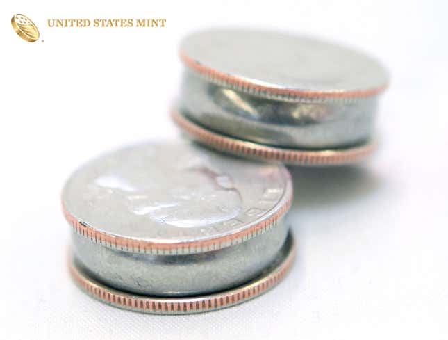 Image for article titled U.S. Mint Introduces New Double-Stuf Quarters