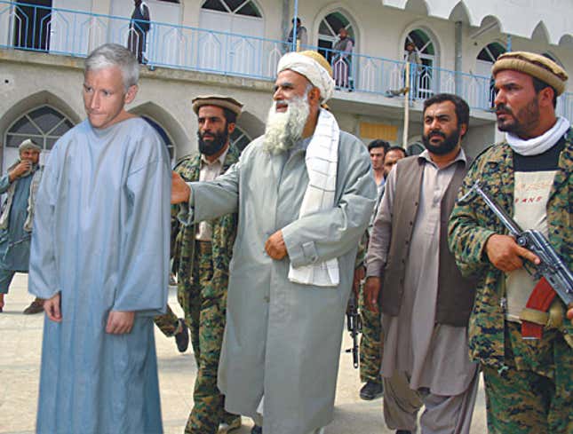 Image for article titled Afghan Warlord Takes Anderson Cooper As 43rd Wife