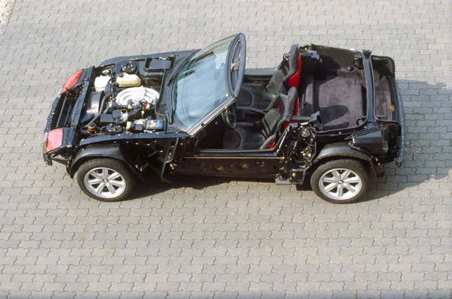 Image for article titled The BMW Z1 Was the Car of a Future We Didn't Deserve