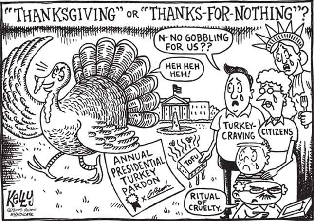 Image for article titled Editorial Cartoon - November 24, 2008