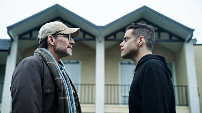 Image for article titled Just before the series finale, Mr. Robot flips reality on its head yet again