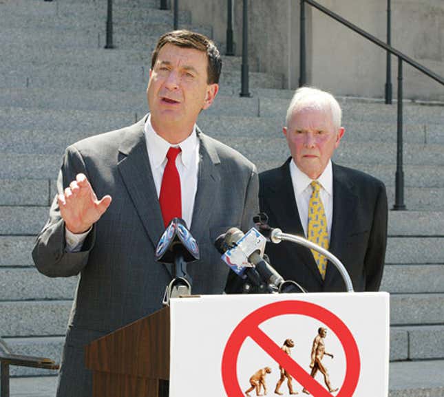 Lawmakers decried spontaneous genetic mutations.