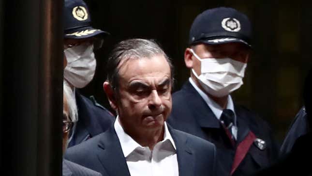 Image for article titled Carlos Ghosn, The &quot;Re-Founder&quot; Of Nissan, Just Wanted What Was Coming To Him
