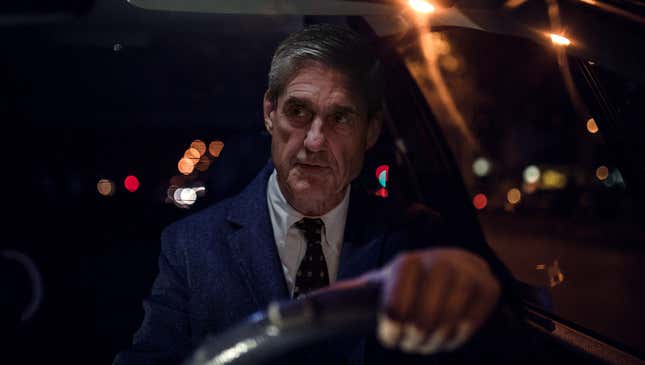 Image for article titled Mueller Annoyed By Dipshit Protestors Holding Up Traffic During Commute