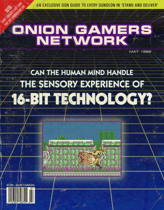 Image for article titled Archive From 1989: Can The Human Mind Handle The Sensory Experience Of 16-Bit Technology?
