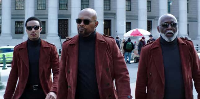 Hope you don't take John Shaft too seriously, because the new trailer for <i>Shaft</i> sure doesn't