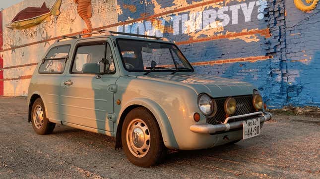 Image for article titled If You&#39;re Curious What Sort Of Real-World MPG A Nissan Pao Gets, I&#39;m Here To Tell You