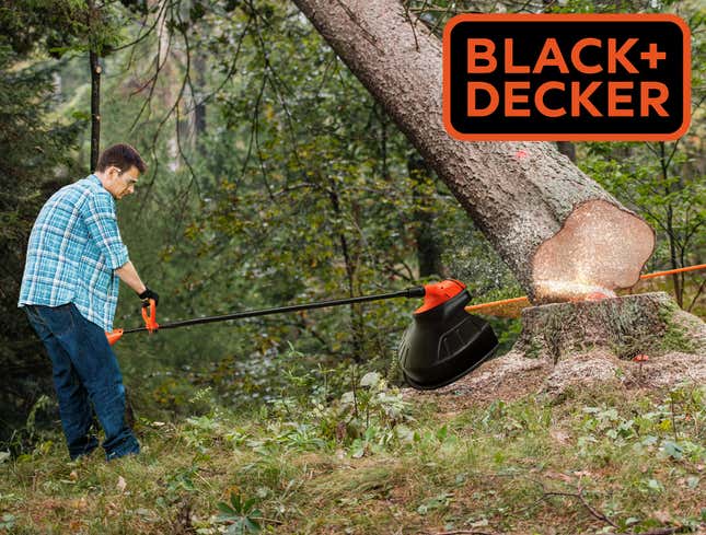 Image for article titled Black And Decker Introduces New 72-Inch Tree Whacker