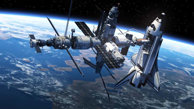 Image for article titled Virtually Visit the International Space Station