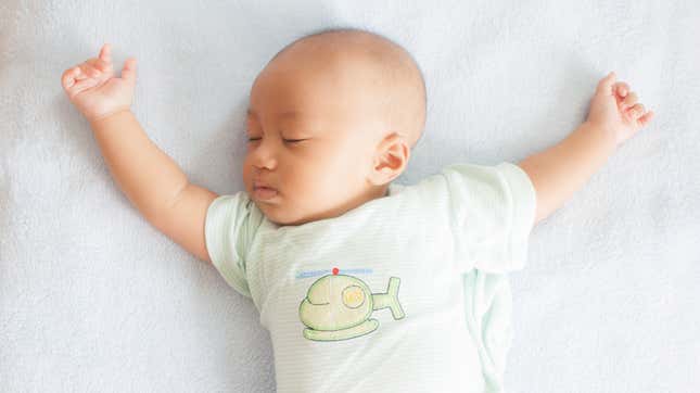 Image for article titled This Is the Safest Way for Your Baby to Sleep