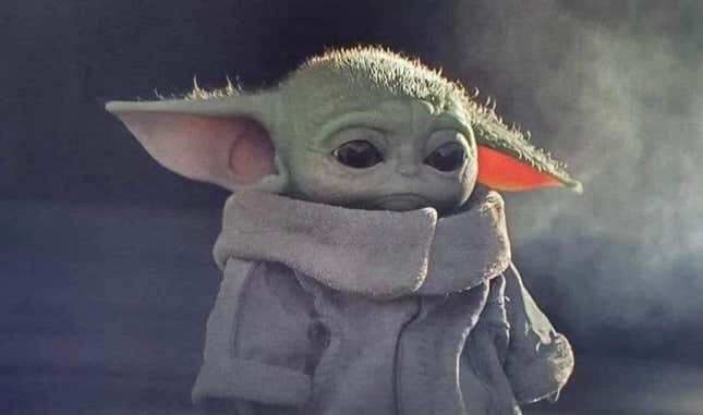You made Baby Yoda sad.