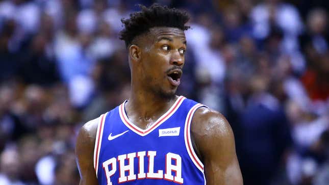 Image for article titled Heat Acquire Jimmy Butler In Trade With Sixers, Who Acquired Al Horford In Free Agency