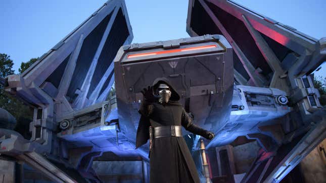 Kylo Ren and the TIE Eschelon await you in the Black Spire Outpost on Batuu.