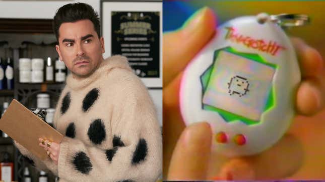 Image for article titled Schitt&#39;s Creek inspires a surprisingly difficult Tamagotchi simulator computer game