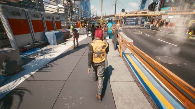 Image for article titled Cyberpunk 2077 Gets &quot;Working&quot; Third-Person Mod