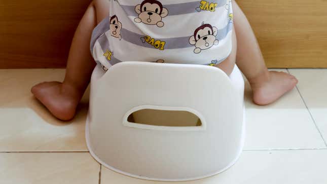 Image for article titled Set a ‘Pee-Pee Clock’ for Potty Training