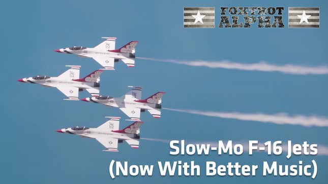 We Swapped The Music On These Slow-Motion Fighter Jets And It's So Much Better