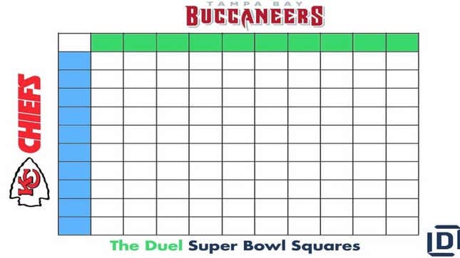 Printable Super Bowl Squares - How to Play and See Which