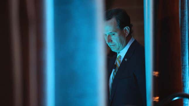 Image for article titled Rick Santorum Slightly Embarrassed For Man Introducing Him As Next President Of United States
