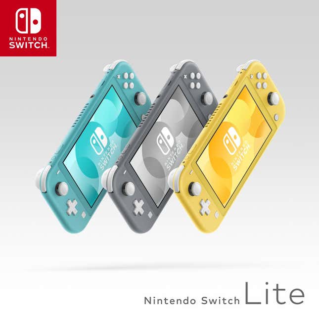 Imagen para el artículo titulado Nintendo asegura que la nueva Switch Lite no reemplazará a la 3DS