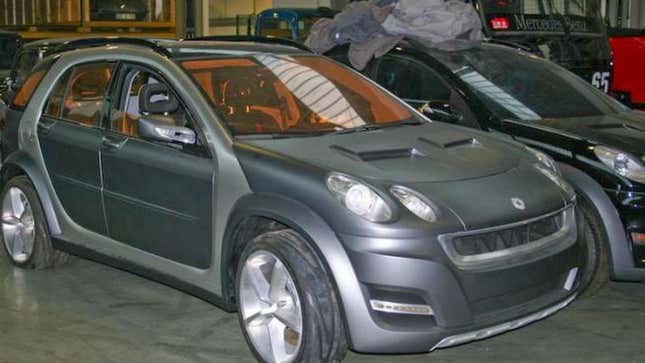Image for article titled The Smart Formore SUV Was Going To Be America's Smart Car