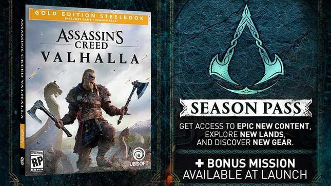 Image for article titled Assassin's Creed Valhalla Pre-Order Guide: Bonuses, Ultimate Edition, Release Date, and More