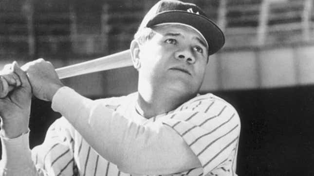 Image for article titled Report: Babe Ruth Was Actually Pointing Out Where Halley&#39;s Comet Would Appear 54 Years Later