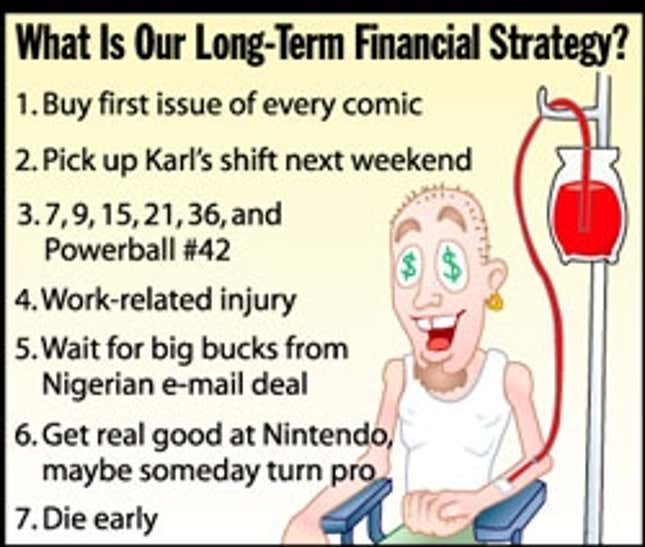 Image for article titled What Is Our Long-Term Financial Strategy?