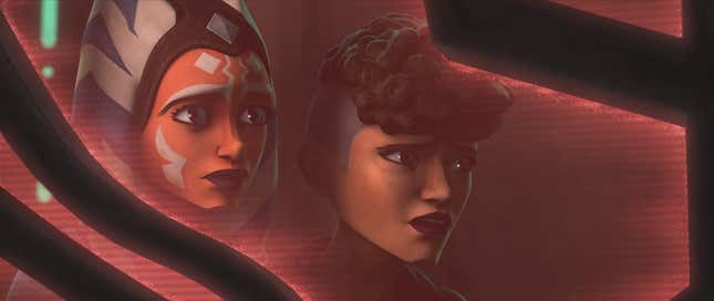 Ahsoka and Trace try to find their way out of a tricky situation.
