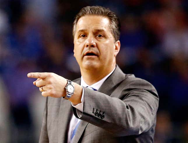 Image for article titled Report: John Calipari Offered Cavaliers $20 Million To Leave Him Alone