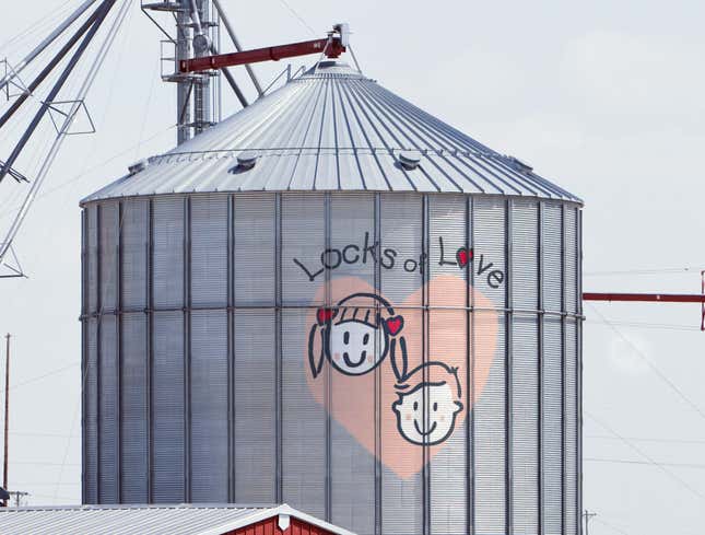 Image for article titled Locks Of Love Completes Construction Of Massive Hair Silo Capable Of Holding 150,000 Pounds Of Hair