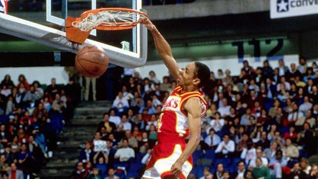 Image for article titled Spud Webb Getting Smaller And Smaller Every Time People Recount 1986 Dunk Contest