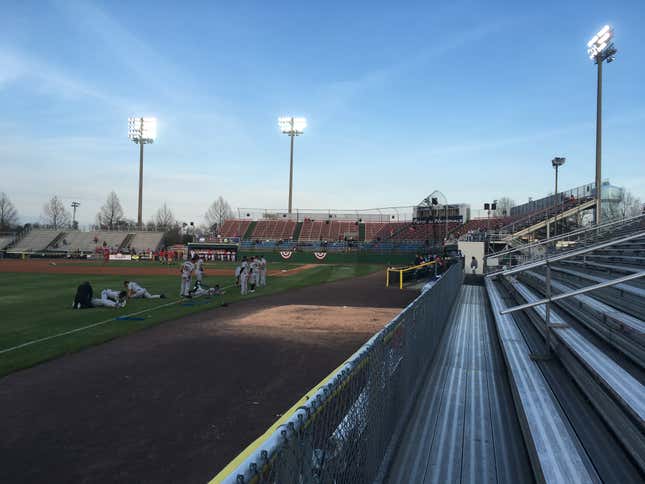 Image for article titled One Last Opening Day At A Dying Minor League Ballpark